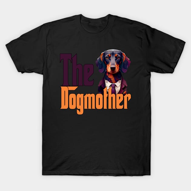 Dachshund Dog Mom Dogmother Dogs Mommy Rottie T-Shirt by The Agile Store